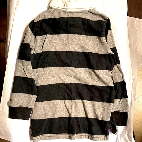 Carter’s Boys Long Sleeve Striped Rugby Shirt Size 6 - Picture 3 of 3